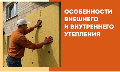 Какие особенности внешнего и внутреннего утепления в Егорьевске