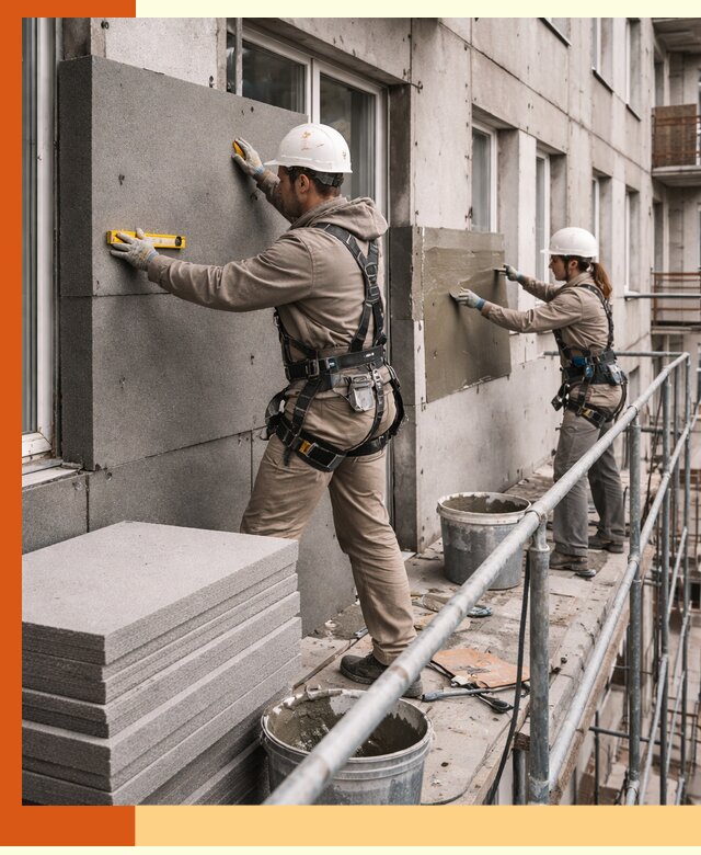 Утепление квартиры снаружи под ключ в Егорьевске