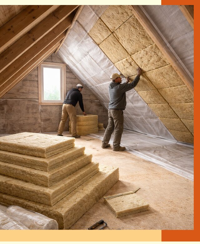 Утепление мансарды в Егорьевске от 2532 руб/м2 — комплексно и под ключ | ТепломастерГрь