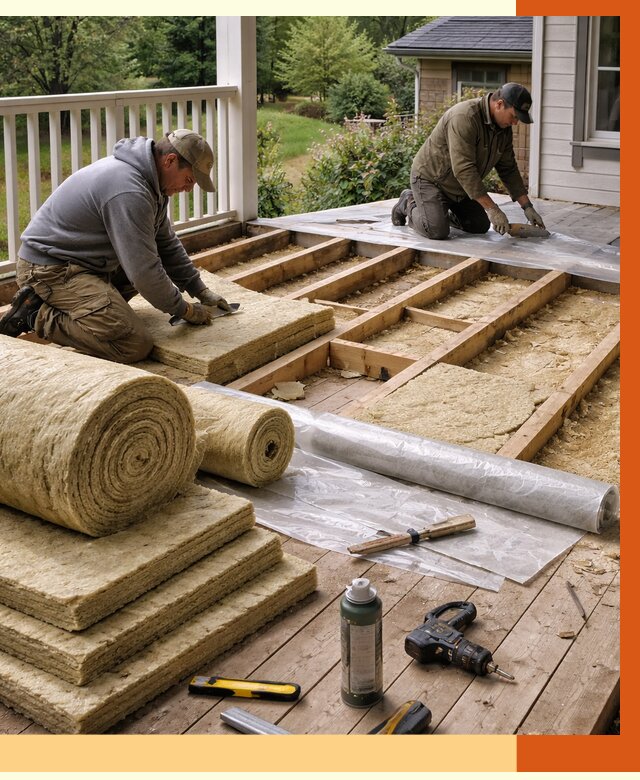 Утепление террасы в Егорьевске от 4253 руб./м2 — утеплить террасу под ключ | ТепломастерГрь