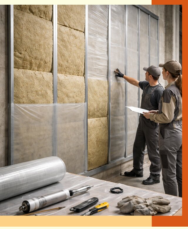 Утепление склада химсырья в Егорьевске от 4557 руб. под ключ | ТепломастерГрь