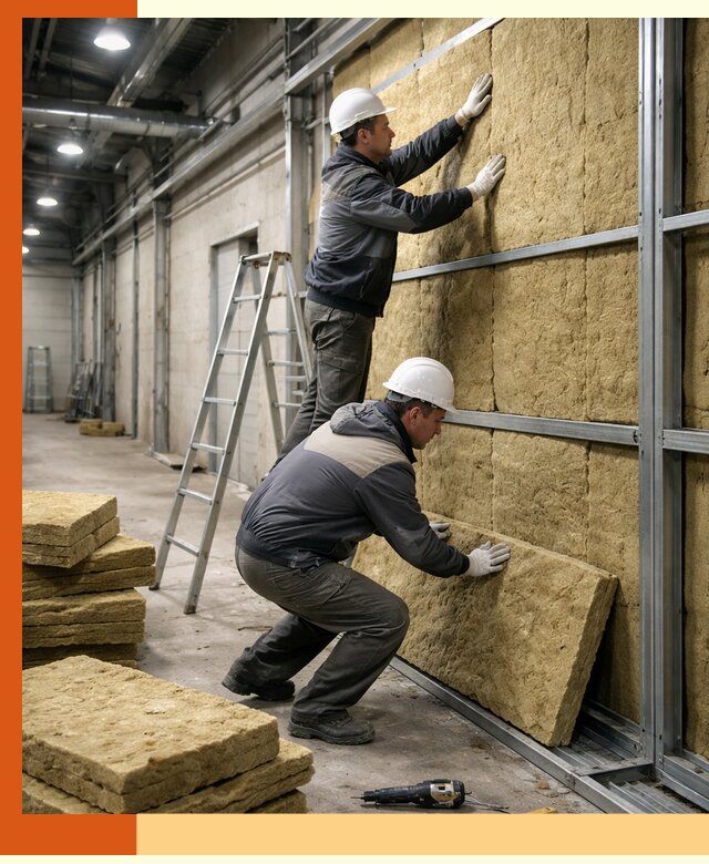 Утепление цеха под ключ в Егорьевске с гарантией качества