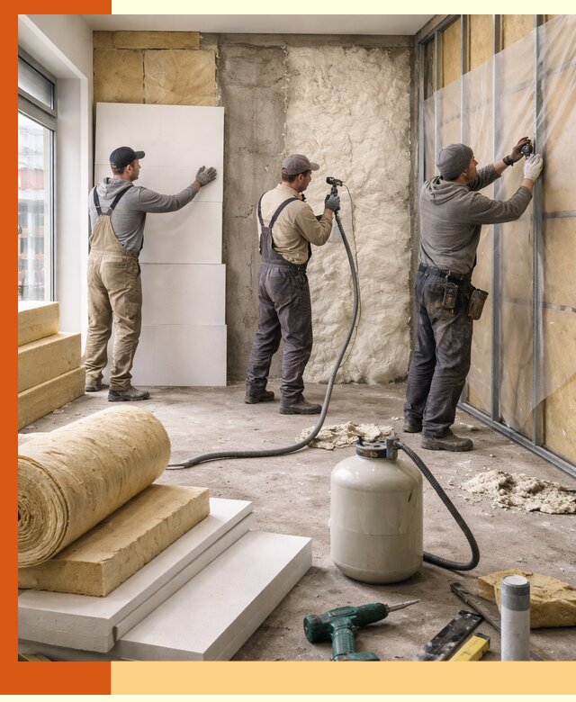 Утепление магазина в Егорьевске: комплексные решения по теплоизоляции