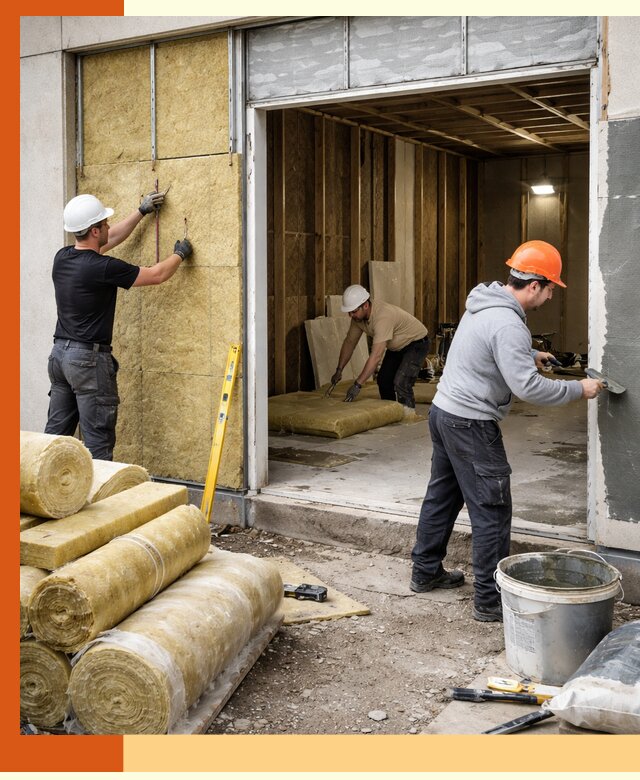 Утепление торгового павильона в Егорьевске — качественно и энергоэффективно