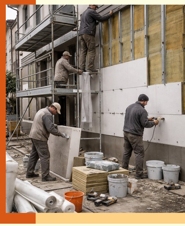 Утепление гостиницы под ключ в Егорьевске с гарантией качества