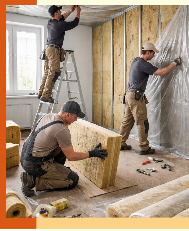 Утепление офисных помещений под ключ в Егорьевске