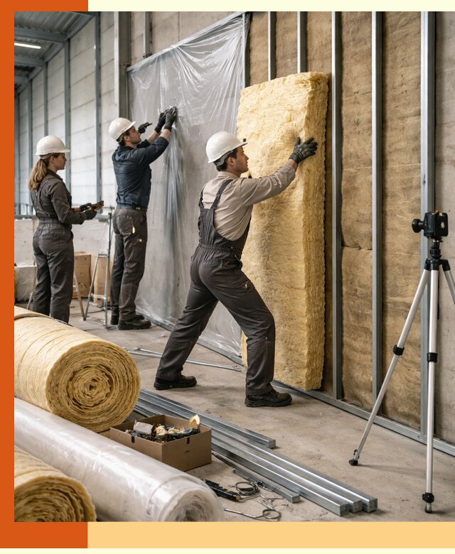 Утепление складского терминала в Егорьевске профессионально и надёжно