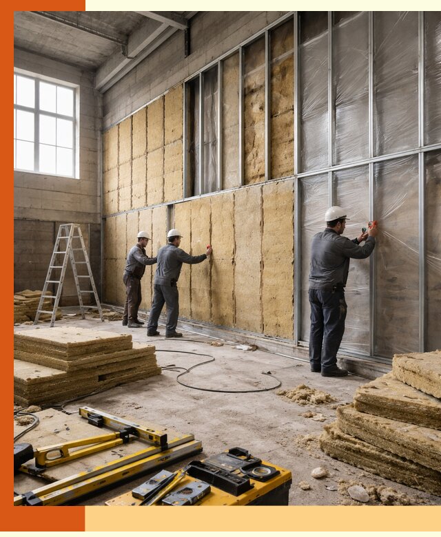 Утепление спортивного зала в Егорьевске качественно и недорого