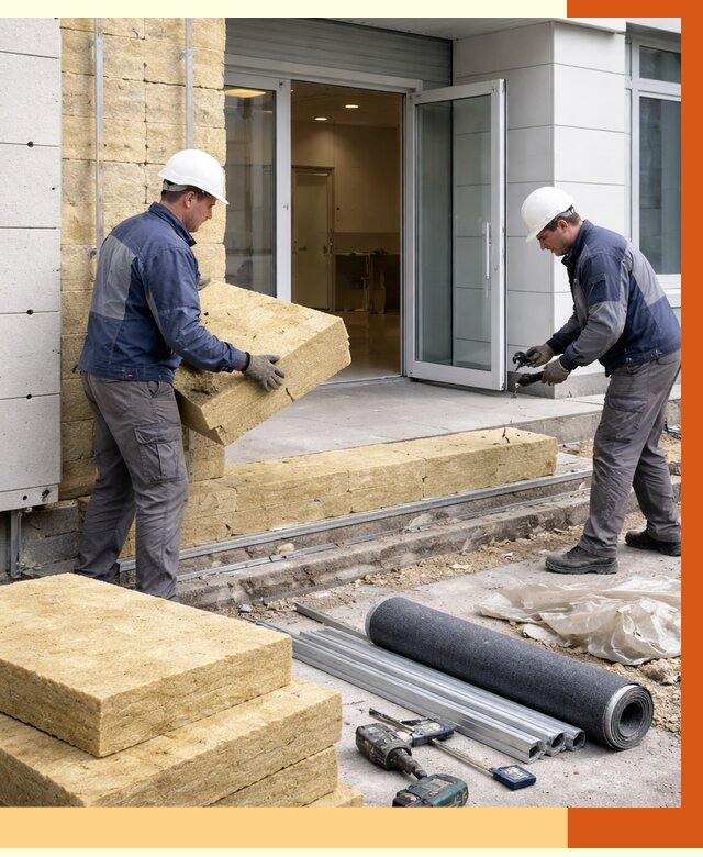 Утепление медицинского центра в Егорьевске под ключ от 12658 руб./м² | ТепломастерГрь