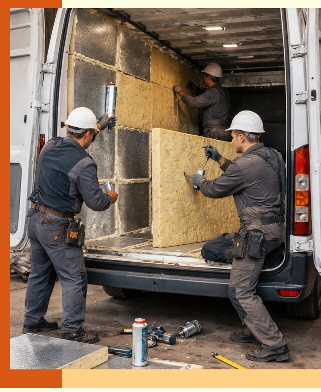 Утепление фургона-рефрижератора в Егорьевске для сохранения температуры