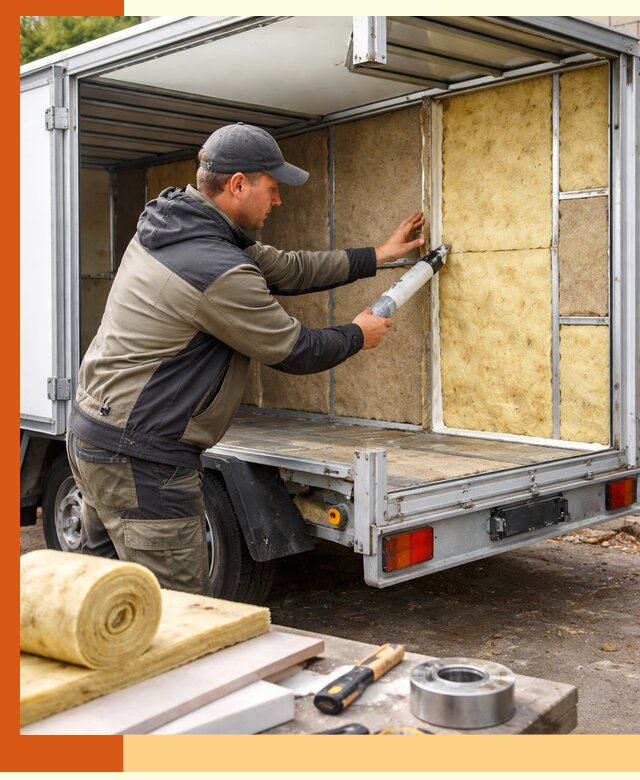 Профессиональное утепление прицепа в Егорьевске для любых условий