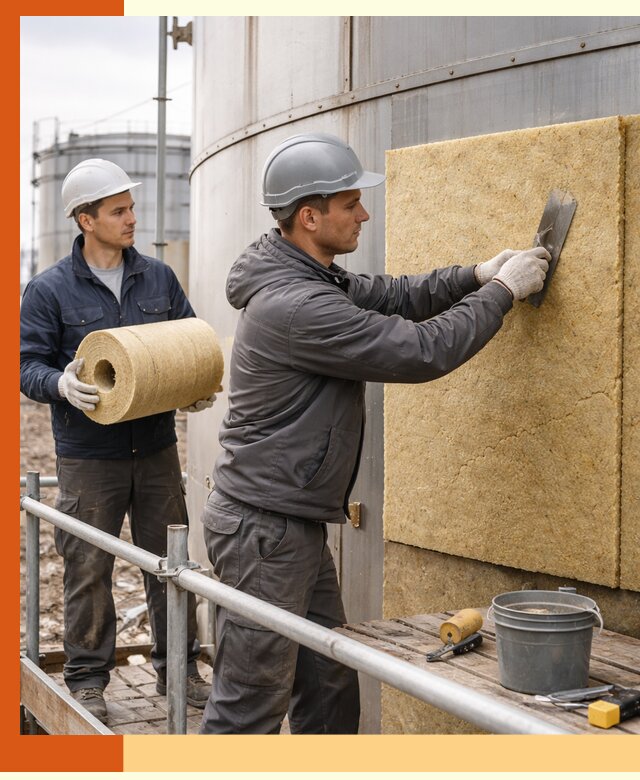 Профессиональное утепление резервуара и теплоизоляция в Егорьевске