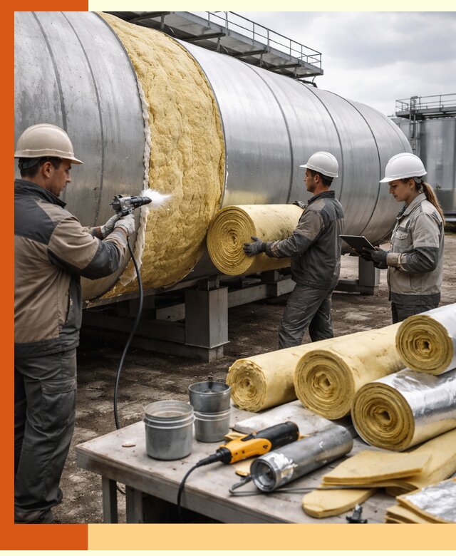Утепление цистерны в Егорьевске — утеплители и монтаж под ключ