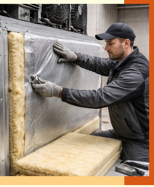 Утепление холодильного агрегата в Егорьевске от 8607 руб. под ключ | ТепломастерГрь