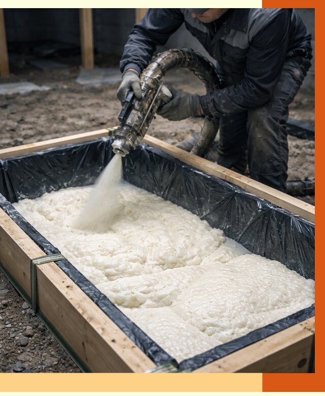 Заливка ППУ в формы в Егорьевске от 2532 руб. — утепление форм под ключ | ТепломастерГрь