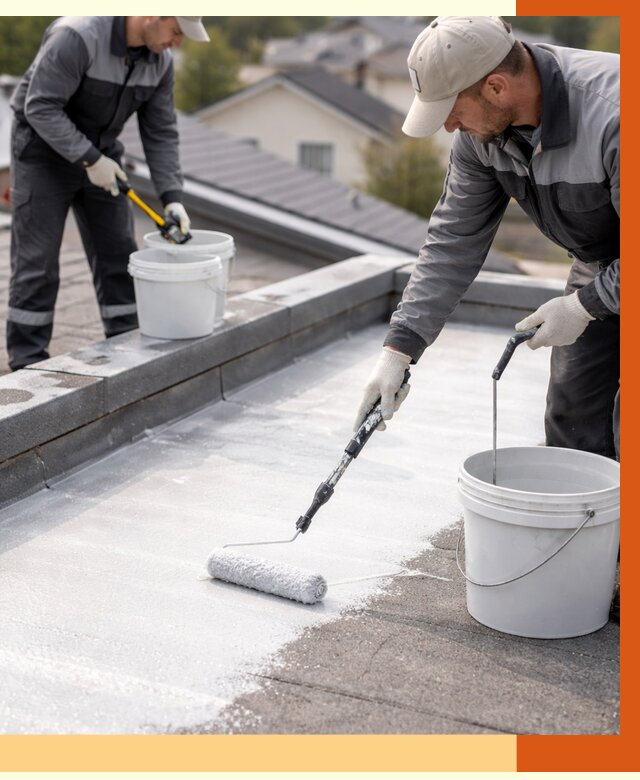 Утепление кровли жидкой теплоизоляцией в Егорьевске от 2177 руб./м2 | ТепломастерГрь