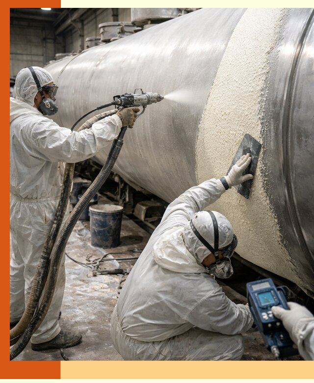 Утепление автоцистерн жидкой теплоизоляцией в Егорьевске