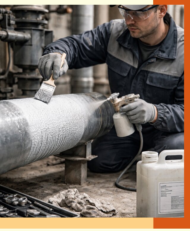 Утепление оборудования жидкой теплоизоляцией в Егорьевске от 4557 руб. | ТепломастерГрь