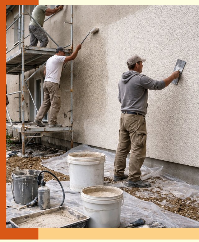 Утепление фасада жидкой пробкой в Егорьевске