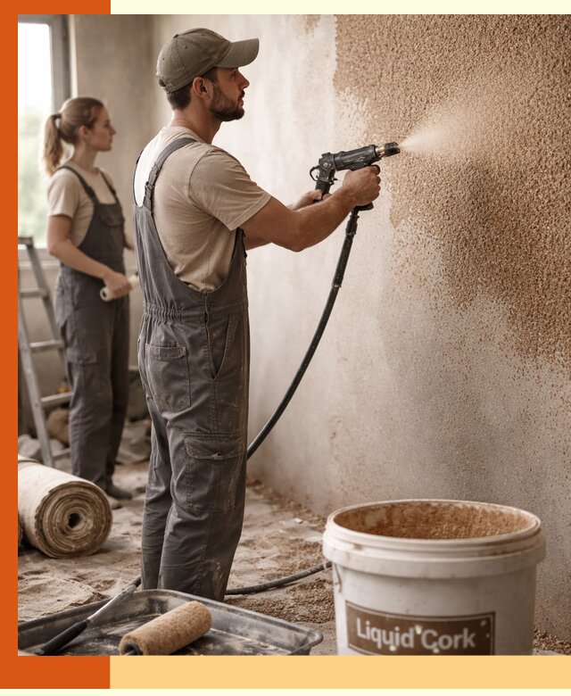 Утепление стен жидкой пробкой в Егорьевске эффективное и долговечное