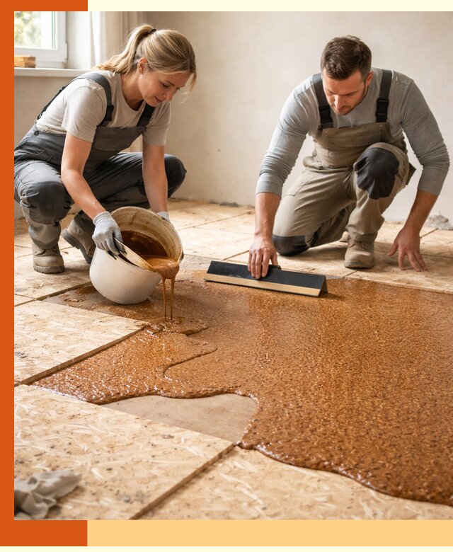 Утепление пола жидкой пробкой в Егорьевске для квартир и домов