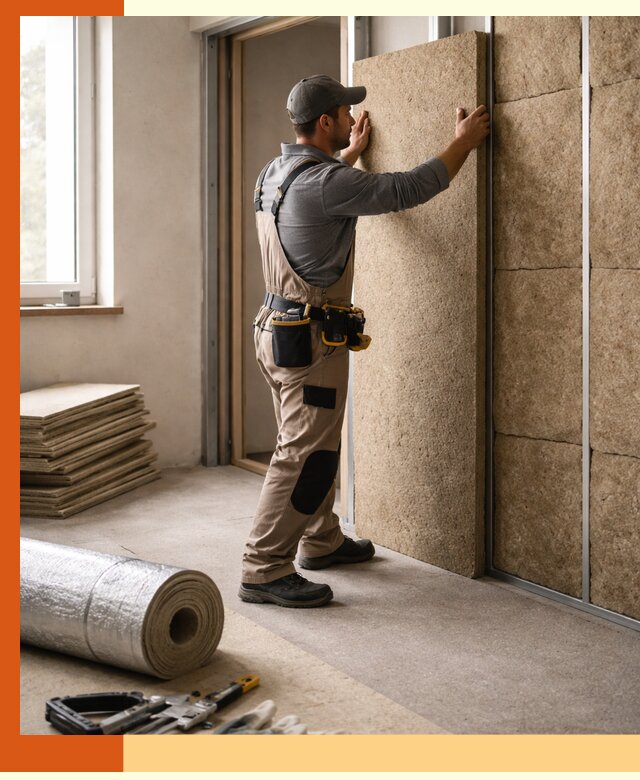 Шумоизоляция дома в Егорьевске — комплексная защита от шума