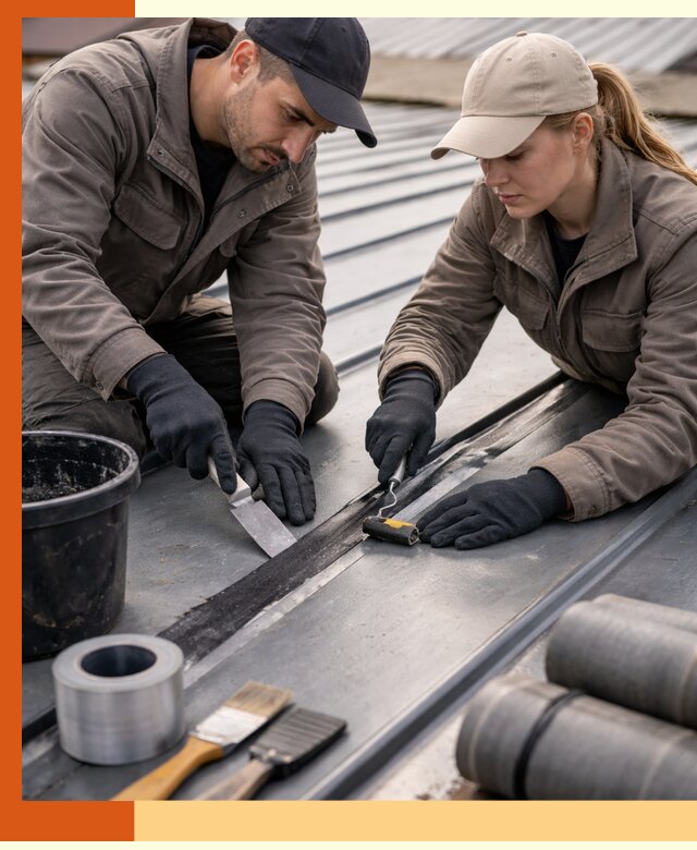 Гидроизоляция фальцевой кровли в Егорьевске качественно и надежно