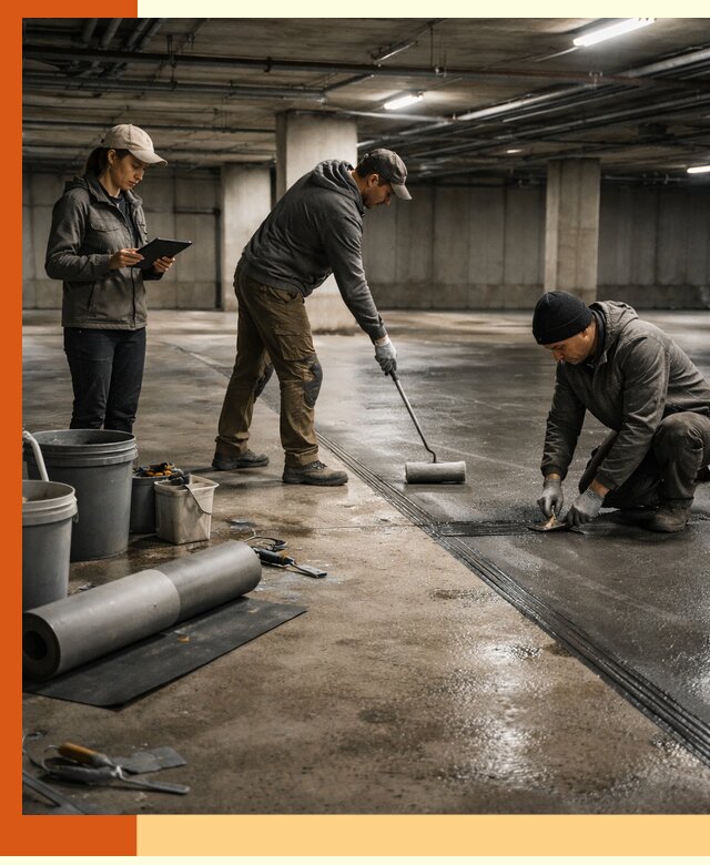 Гидроизоляция паркинга в Егорьевске: качественная защита зданий