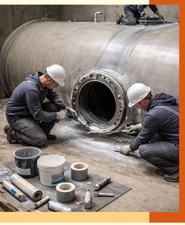 Гидроизоляция резервуара с топливом в Егорьевске от 75945 руб. под ключ | ТепломастерГрь