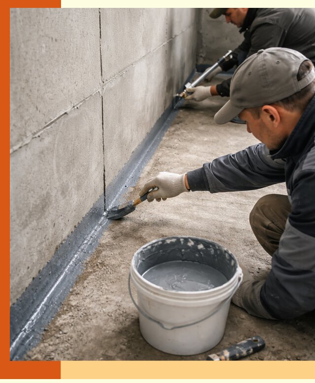 Гидроизоляция швов зданий и конструкций в Егорьевске