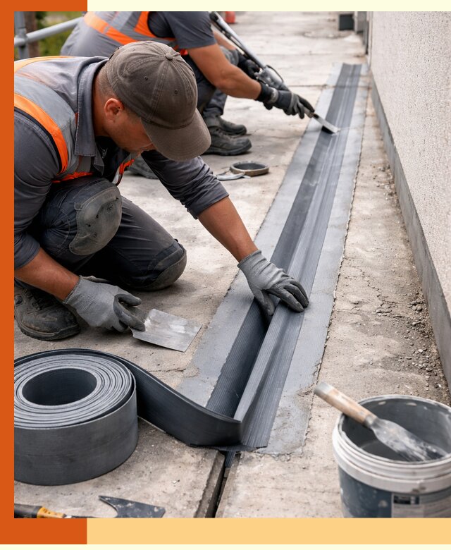 Гидроизоляция деформационного шва в Егорьевске профессионально и надежно