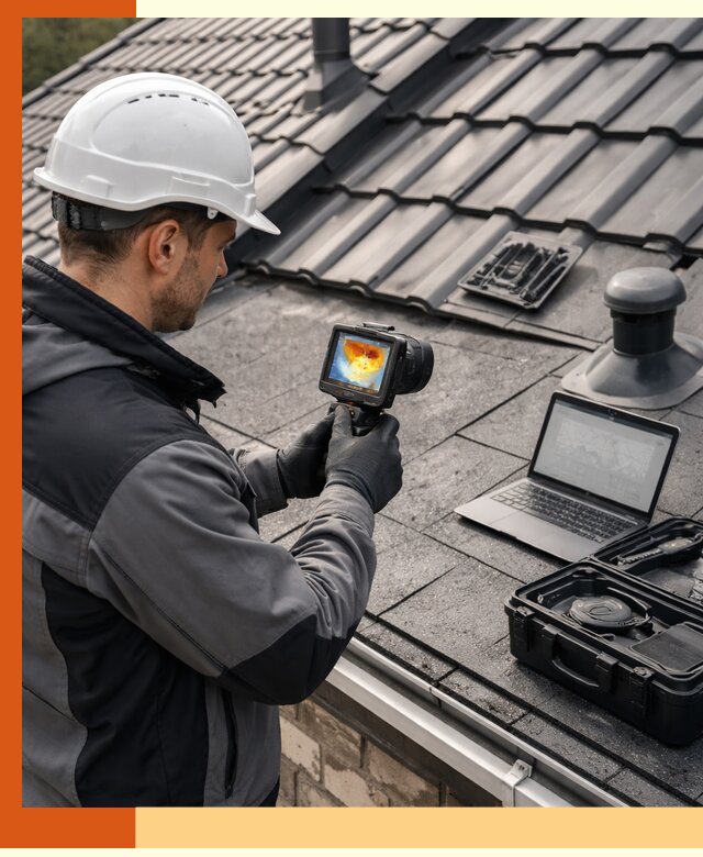 Тепловизионное обследование кровли в Егорьевске для выявления дефектов