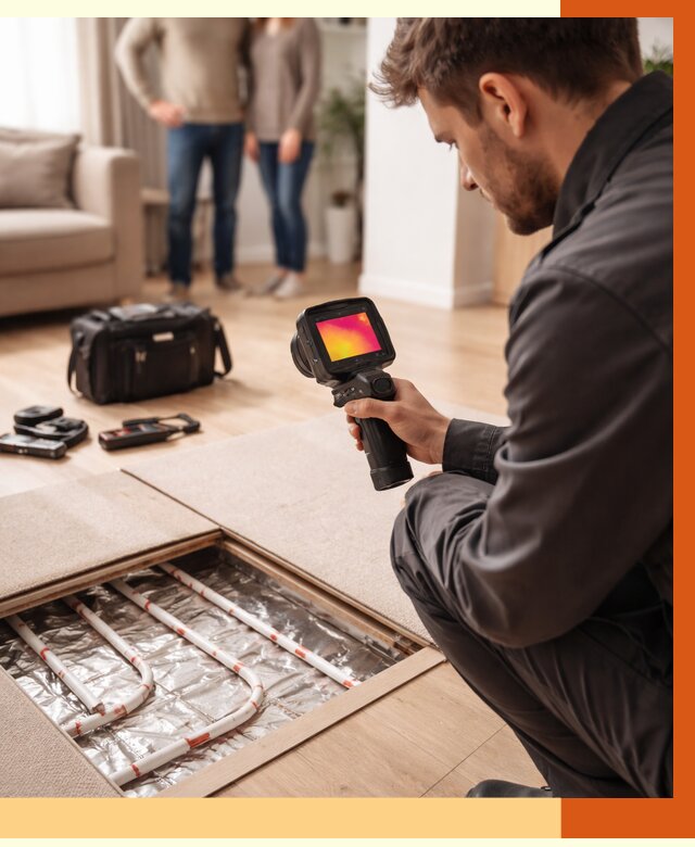 Тепловизионное обследование теплого пола в Егорьевске от 4557 руб. — ТепломастерГрь