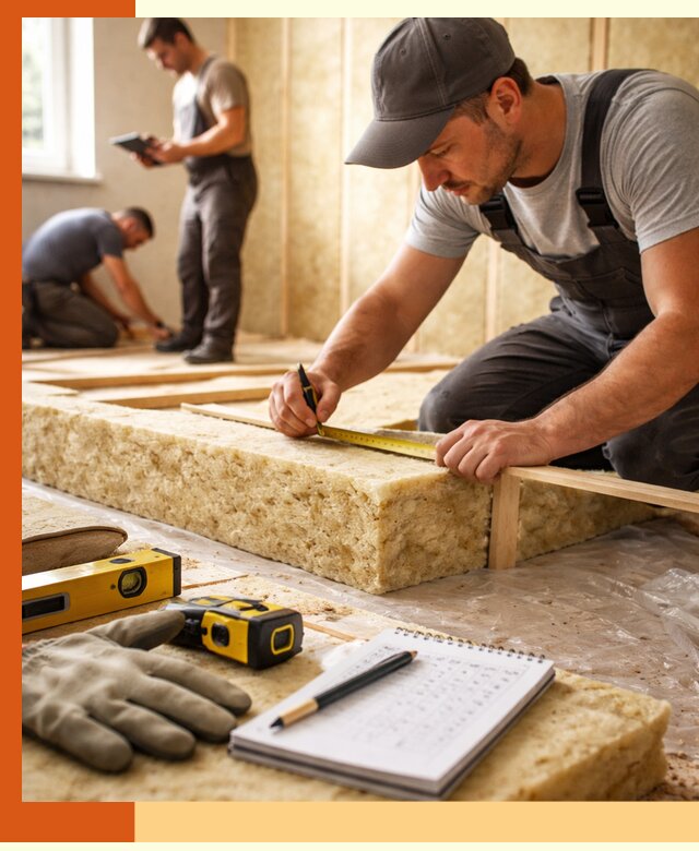 Расчет толщины утеплителя для зданий и помещений в Егорьевске