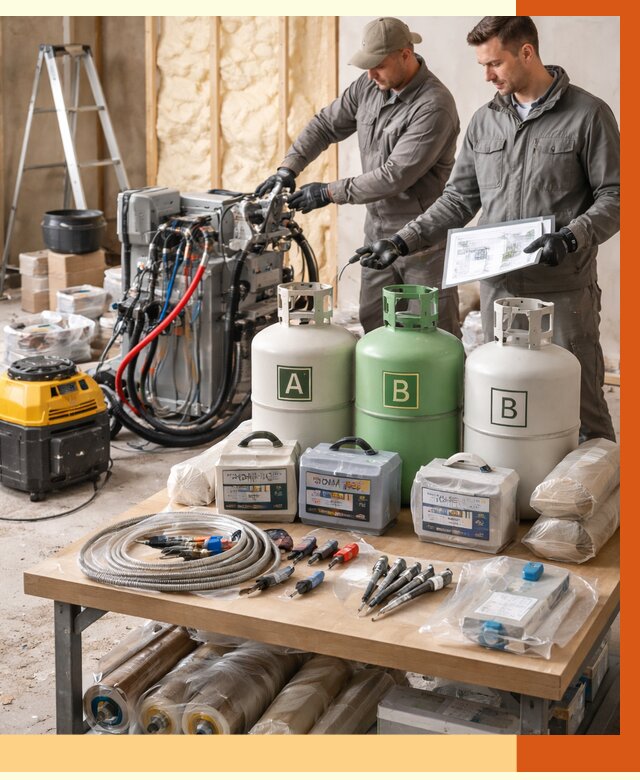 Продажа компонентов ППУ с консультацией в Егорьевске от 4253 руб. | ТепломастерГрь